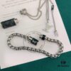 692fd04b99f2d84055c89d80 LV Necklace/Bracelet with Rotating Opening, Incorporating Monogram Leather for Personal Fragrance or Amulet
