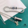 692fd04d99f2d84055c89d83 LV Necklace/Bracelet with Rotating Opening, Incorporating Monogram Leather for Personal Fragrance or Amulet