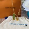 LVxNBA Ball and Tab Necklace
