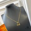 692fd05c99f2d84055c89d9c ❗️Qixi Limited Edition❗️ Louis Vuitton LV Letter Heart ❤ Necklace and Earrings