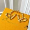 692fd05d99f2d84055c89d9f ❗️Qixi Limited Edition❗️ Louis Vuitton LV Letter Heart ❤ Necklace and Earrings