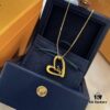 692fd06099f2d84055c89da4 Limited Edition LV Louis Vuitton Heart Necklace for Qixi Festival, Authentic Pattern, Top Quality Replica, Unique Design, Luxury Style, Must-Have Jewelry for Women