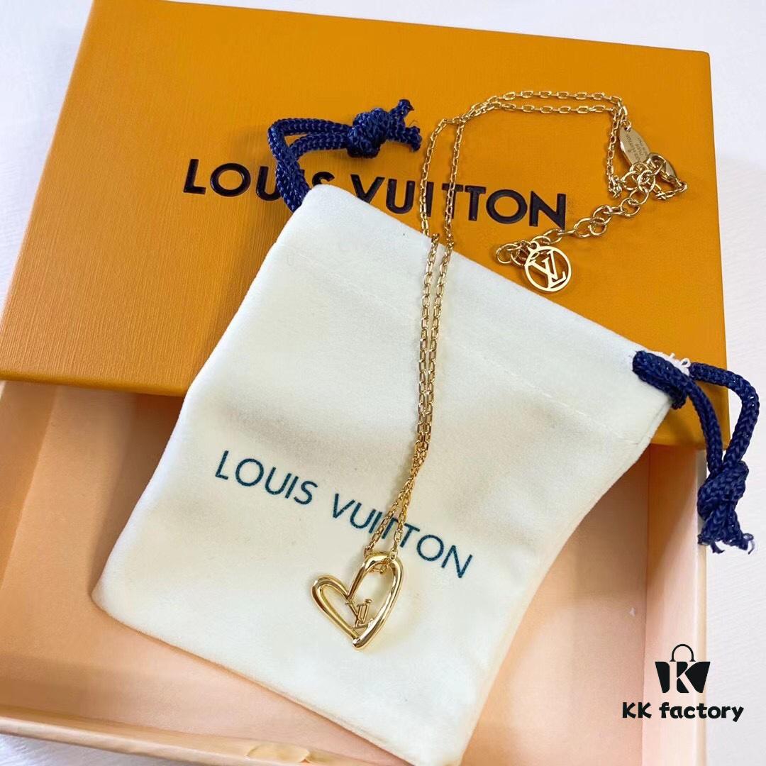 692fd06599f2d84055c89dad LV 21 Valentine's Day Love Heart Necklace ZP Purchase Fall in Love Heart Necklace
