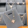 LV Precision Silver Edition Various Styles Necklace and Earrings