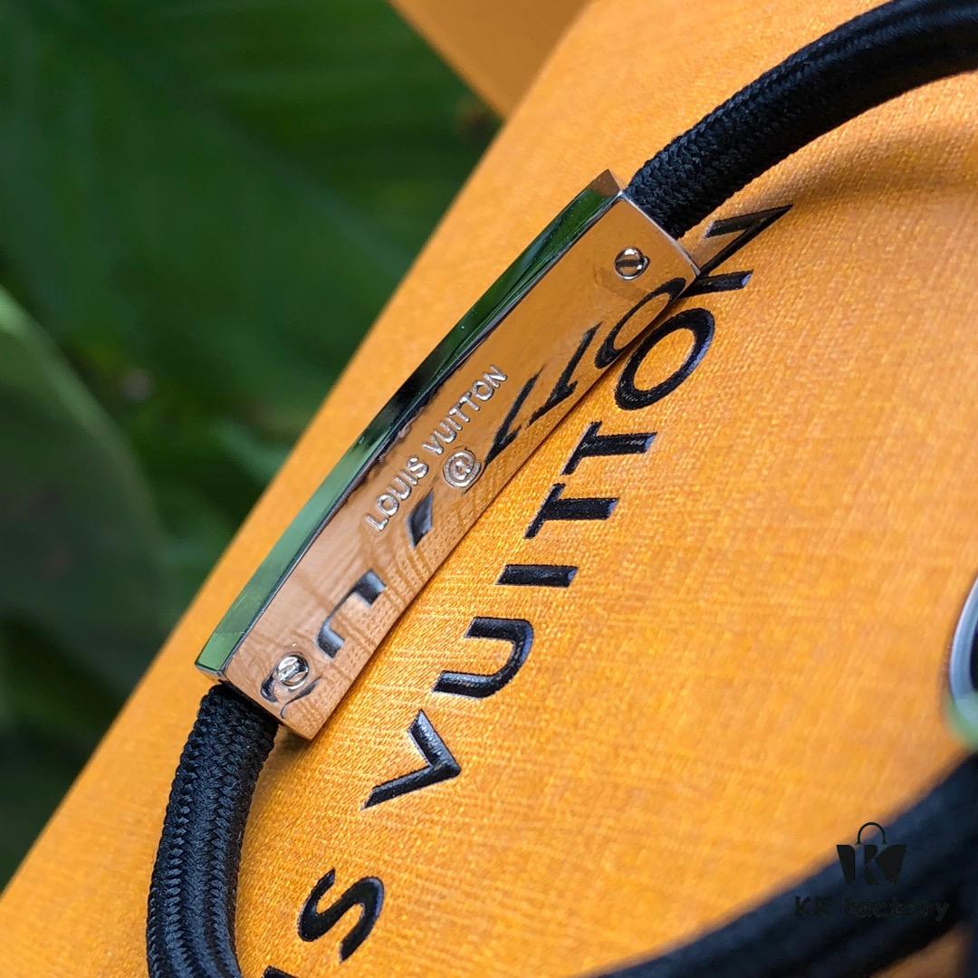 692fd07599f2d84055c89dca Louis Vuitton LV Monogram Leather Bracelet in Original Design - Premium Replica, Best Market Version, Adjustable Unisex Cuff with Brass Hardware, Cowhide Lining, Four Classic Patterns, Retro and Modern Style, Complete Packaging