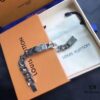 692fd07699f2d84055c89dcd LV Men's Cuban Steel Bracelet with Metal Band