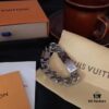 692fd07899f2d84055c89dd1 LV Men's Cuban Steel Bracelet with Metal Band
