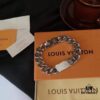 692fd07999f2d84055c89dd5 LV Men's Cuban Steel Bracelet with Metal Band