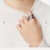 692fd07d99f2d84055c89ddc New Arrival, Donkey Brand LV You And Me Ring Set with Different Widths, Featuring Virgil Abloh's Handwritten Louis Vuitton Signature and Monogram Flower Engraving, Stylish Unisex Design Ideal for Stacking or Wearing on Two Fingers