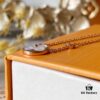 692fd09799f2d84055c89e09 LV Round White Mother-of-Pearl Necklace with 18K Rose Gold Plating and Swarovski Crystal Accents