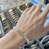 LV Magnétique White Bracelet