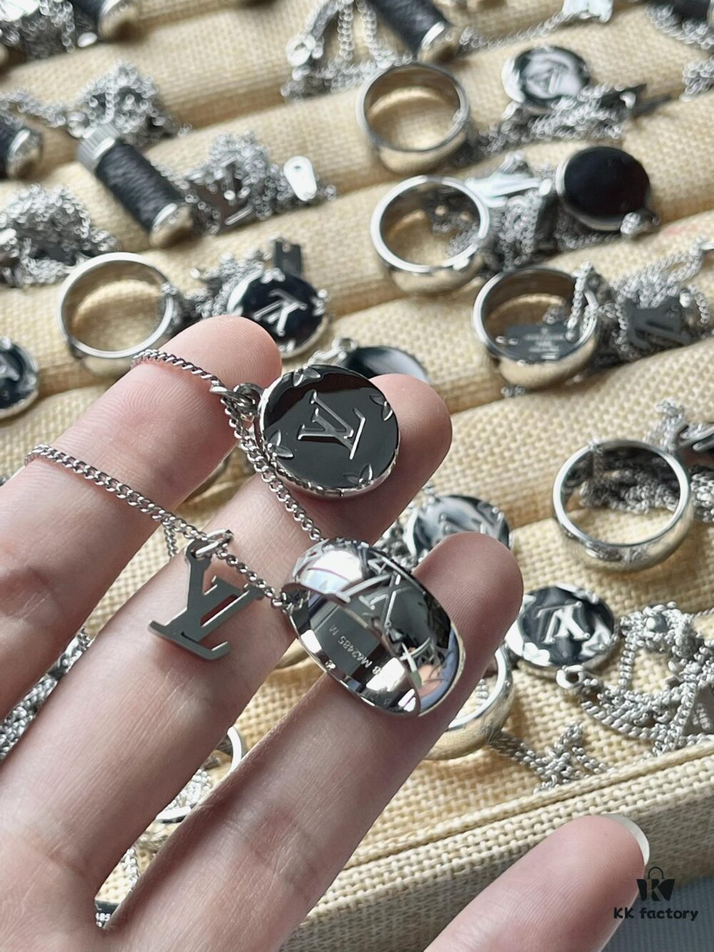 692fd0b699f2d84055c89e41 LV Ring Pendant Necklace