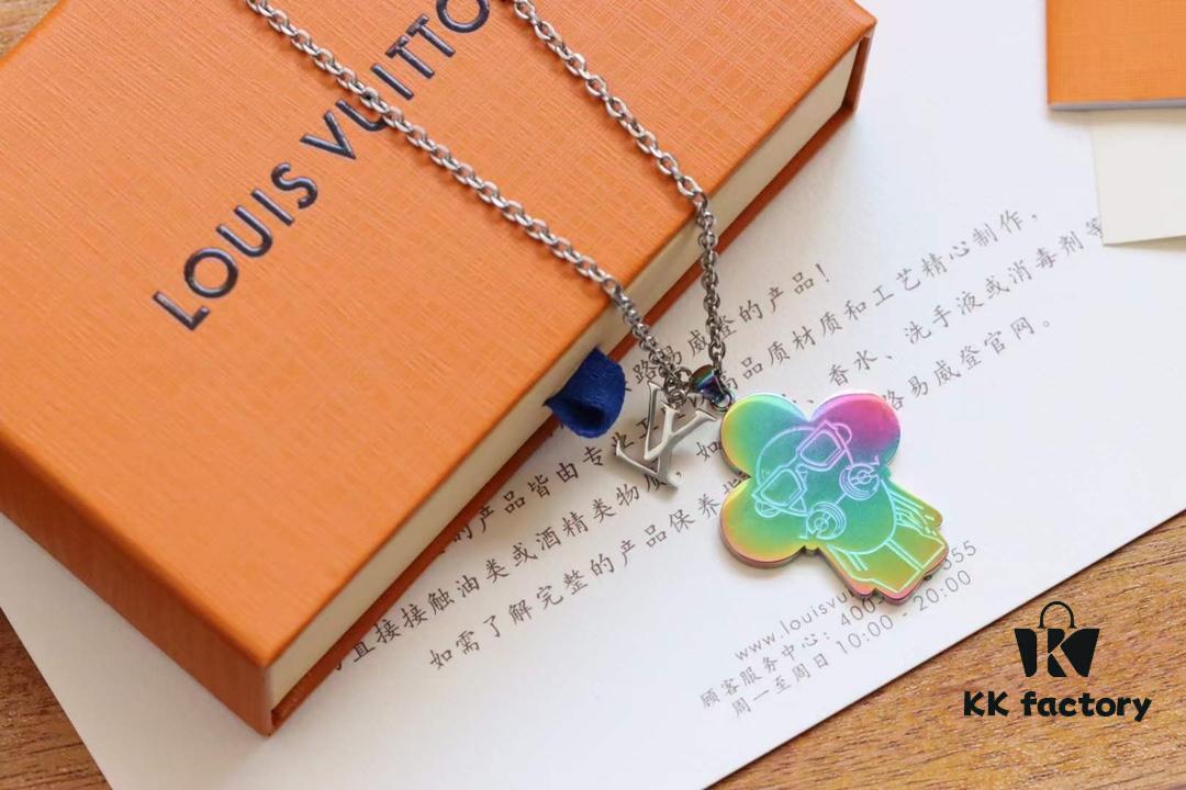 692fd0bd99f2d84055c89e52 Louis Vuitton Vivienne Colorful Duo Necklace