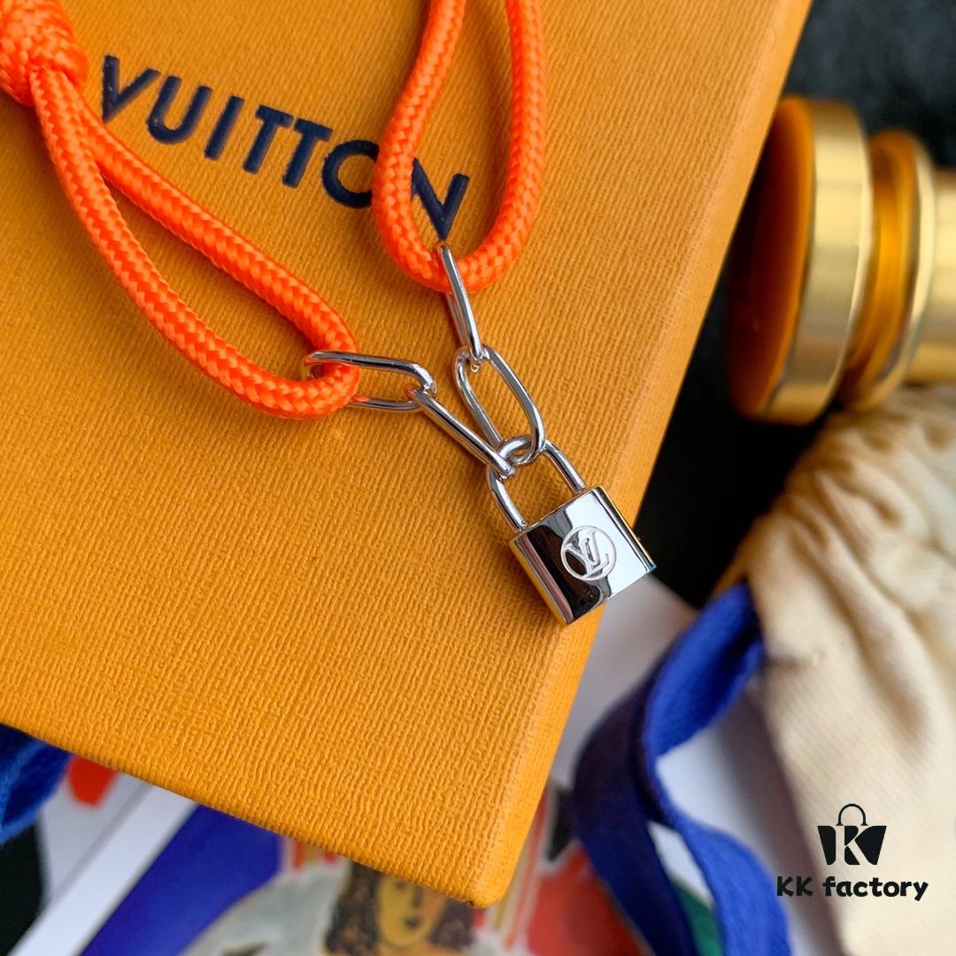 692fd0c599f2d84055c89e60 LV Limited Edition Rainbow Bracelet SILVER LOCKIT X VIRGIL ABLOH Charity Bracelet