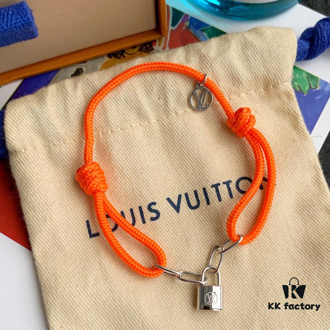 692fd0c599f2d84055c89e63 LV Limited Edition Rainbow Bracelet SILVER LOCKIT X VIRGIL ABLOH Charity Bracelet