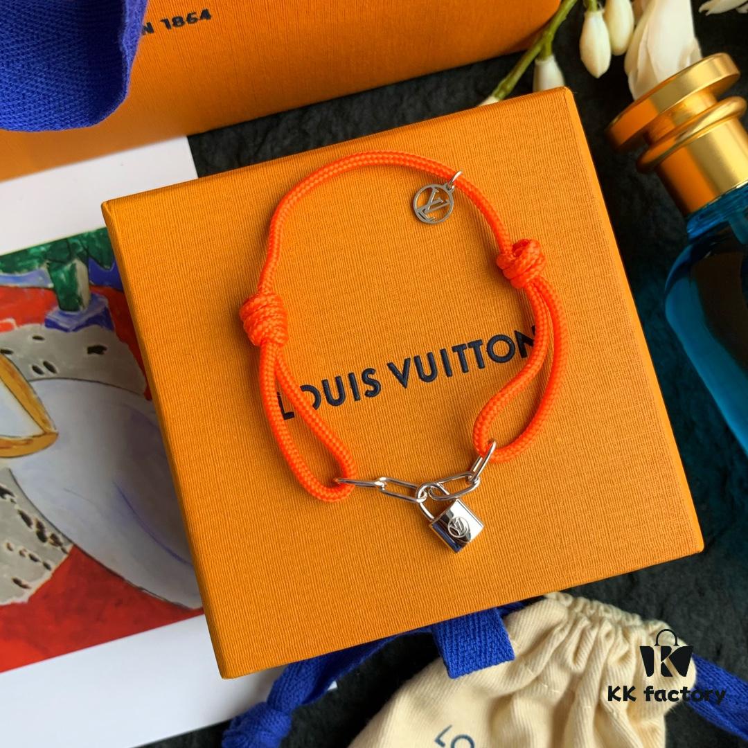 692fd0d599f2d84055c89e76 LV Limited Edition Rainbow Bracelet SILVER LOCKIT X VIRGIL ABLOH Charity Bracelet