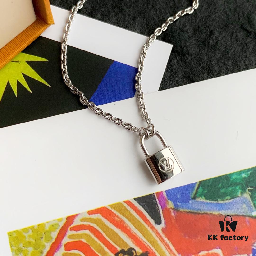 692fd0e199f2d84055c89e86 LV Charity Lockit Bracelet in Sterling Silver, Unisex Design