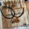 LV Bracelet New Product Qixi Couple Leather Rope Bracelet