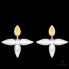 692fd11099f2d84055c89ed5 Lousiette Stud Earrings Subtly Presenting the Quiet Bloom of Monogram Flowers