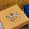 692fd11c99f2d84055c89eea LV 2022 New Arrival Gold and Silver Dual-Tone Letter Earrings Louis Vuitton Luxury Custom Heavy Gold Plating One-to-One Craftsmanship