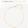 692fd12299f2d84055c89ef4 LV Louis Vuitton 2021 Bestseller ZP Out of Stock Smooth Flawless Series Pea Cross Necklace Vintage Super Stylish Look