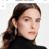 692fd12a99f2d84055c89f00 LV 2022 New Arrival Gold and Silver Dual-Tone Crescent Hook Earrings Louis Vuitton Luxury Custom Thick Gold Plating One-to-One Craftsmanship