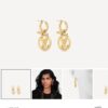 692fd12c99f2d84055c89f06 Lv Louis Vuitton 2022 Spring-Summer New Arrival Retro LV Letter OT Earrings