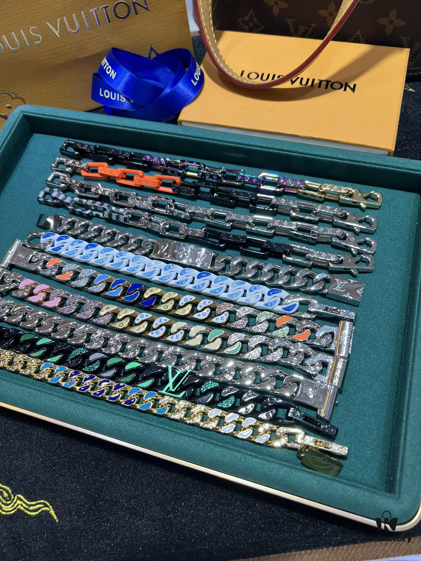 LV Cuban Bracelet Collection