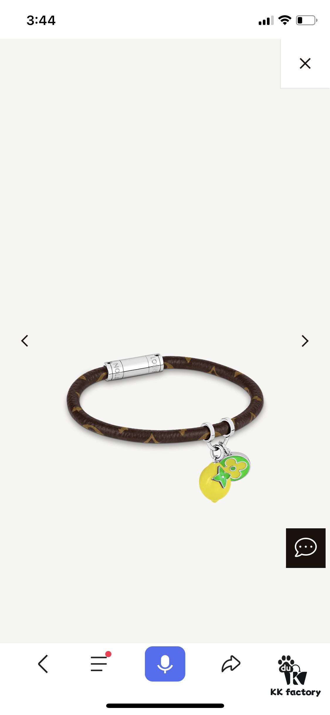 692fd15199f2d84055c89f48 🆕Hang It LV Fruits Bracelet