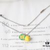 692fd15599f2d84055c89f51 New Donkey Brand Necklace ✨ Green and Yellow Lemon Pendant with Fresh Summer Vibes