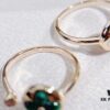 692fd16199f2d84055c89f71 Color Blossom High Jewelry Ring in V Gold with White Shell, Red Carnelian, Peacock Green, and Black Onyx