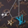 692fd16d99f2d84055c89f8b Louis Vuitton Aquatics Enamel Starfish and Turtle Necklace