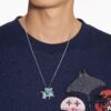 692fd17199f2d84055c89f91 Louis Vuitton Aquatics Enamel Starfish and Turtle Necklace