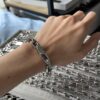 LV Chain Cuban Bracelet In Stock