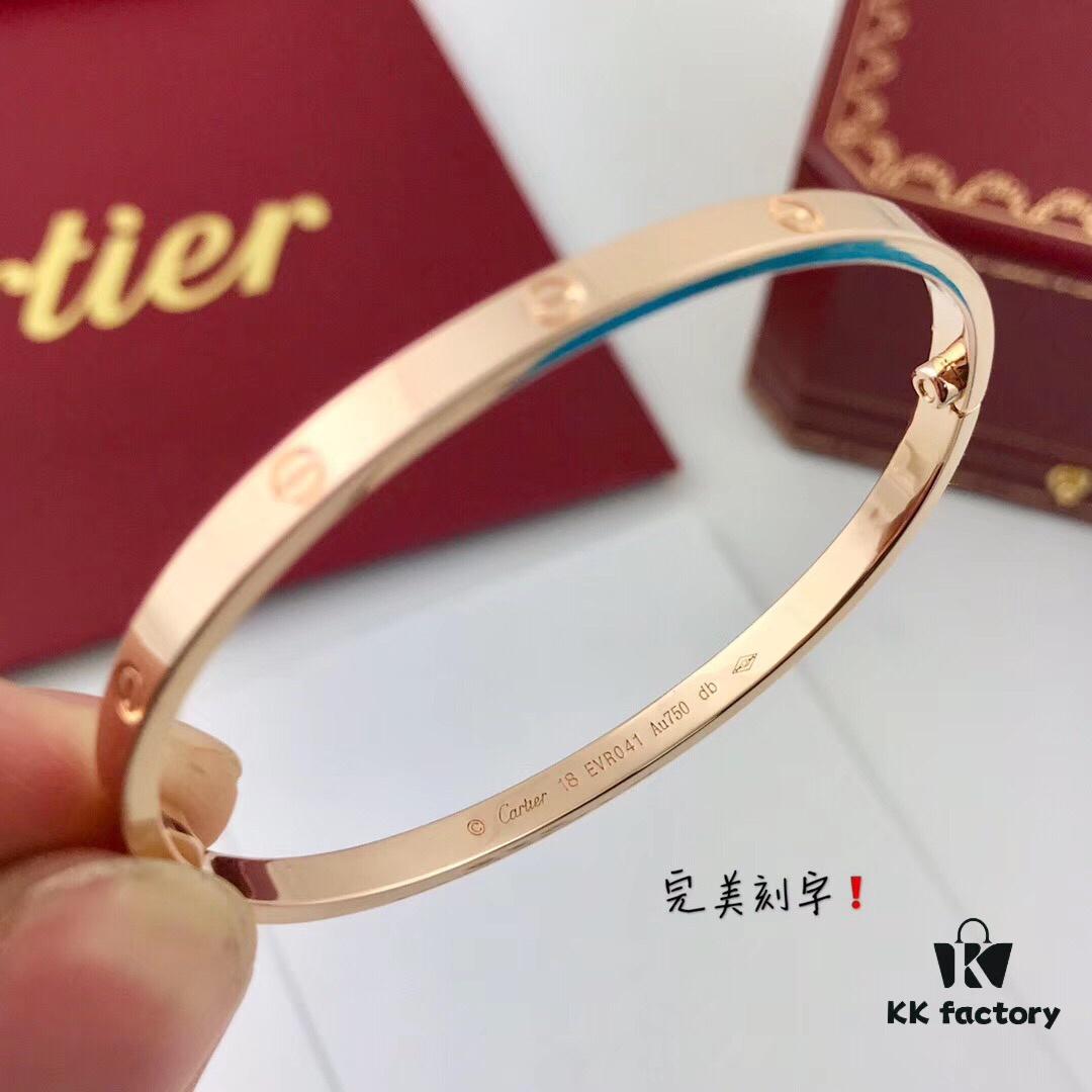 692fd17f99f2d84055c89fb8 Top-Tier Purchased from Official Website: Cartier LOVE Bracelet Narrow Edition, 18K Rose/White Gold Plated Imported Substrate, High-End Custom Design Without Diamonds, Screw Bracelet
