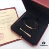 692fd18199f2d84055c89fbb Top-Tier Purchased from Official Website: Cartier LOVE Bracelet Narrow Edition, 18K Rose/White Gold Plated Imported Substrate, High-End Custom Design Without Diamonds, Screw Bracelet