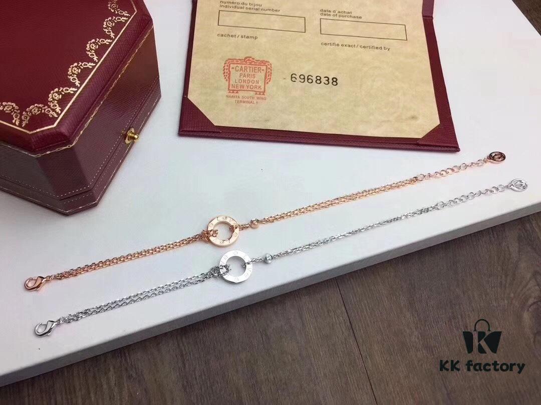 692fd18599f2d84055c89fc7 Cartier LOVE Classic Small Round Double Layer Bracelet