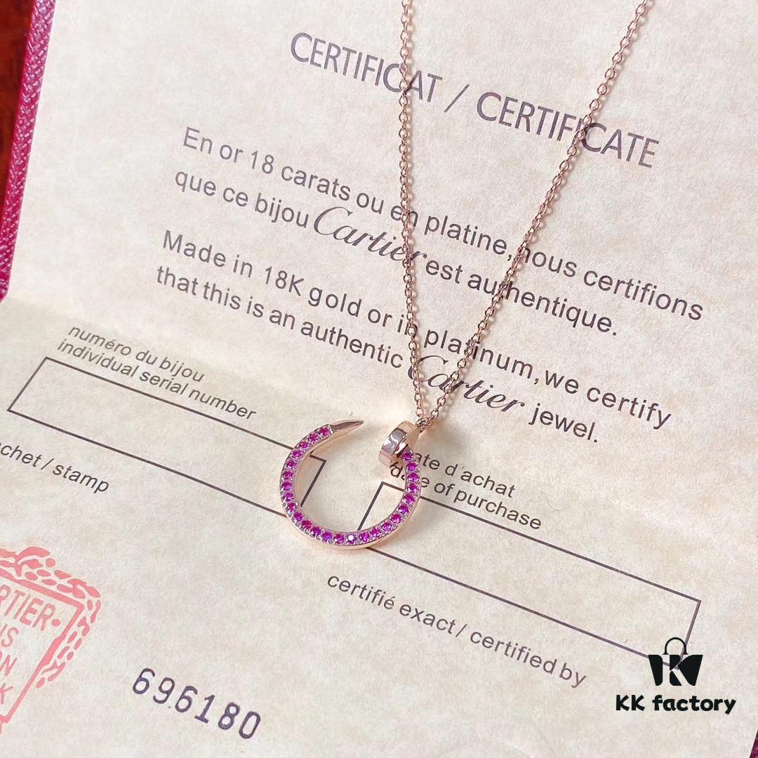 692fd18a99f2d84055c89fd3 Cartier Juste un Clou Nail Series Necklace, Chinese New Year Special Edition