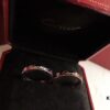 【Top-tier Purchasing】👑Cartier Single Diamond Letter Ring, Ultra-precise Craftsmanship, Exclusive Customization, Premium Wide Version, CNC Engraving, Selected German Imported S925 Sterling Silver with Thick Gold Plating, Available in Rose Gold and Platinum