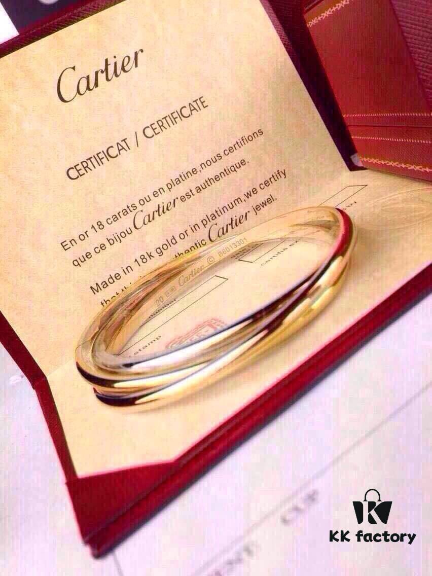 692fd19199f2d84055c89fe7 Cartier Trinity Bracelet ✨