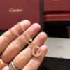 692fd19699f2d84055c89ff5 Cartier Z Necklace, Authentic Gold and Diamond Version, Love Collection, Exquisite Double-Layer Chain Design