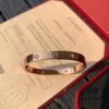 692fd19699f2d84055c89ff9 Cartier Love Screw Bracelet Size 16-21, Consistent Inner and Outer Color, Non-Fading with Outer Layer Plated in 18K Gold