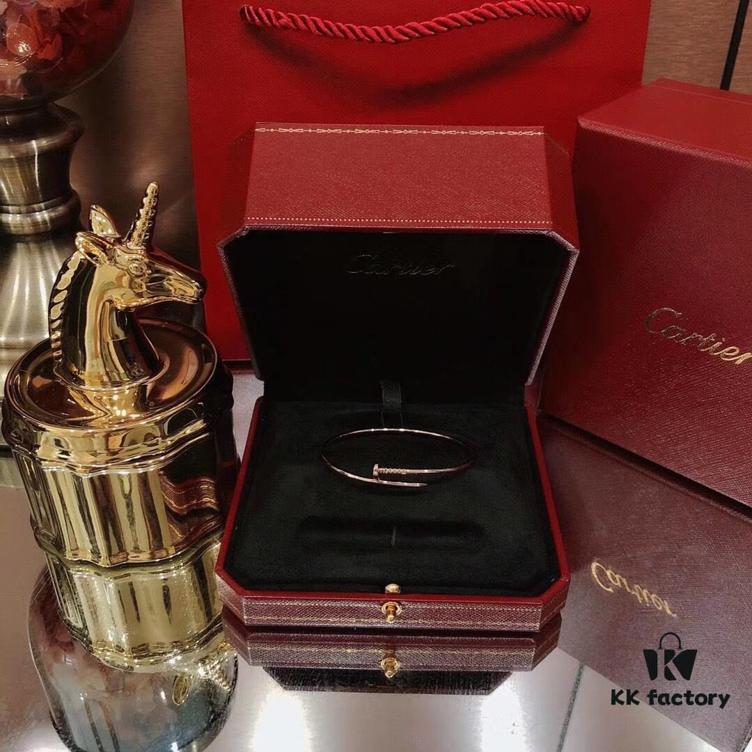 692fd19f99f2d84055c8a011 Sterling Silver Counter New Arrival Slim Version Cartier Juste un Clou Bracelet