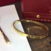 692fd1a099f2d84055c8a014 Top-Tier Purchased Cartier Love Bracelet – Newly Released Slim Design, 18K Rose/White Gold Plated, Imported High-Quality Alloy, Screw-Style Bracelet Without Diamonds