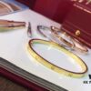 692fd1a299f2d84055c8a017 Top-Tier Purchased Cartier Love Bracelet – Newly Released Slim Design, 18K Rose/White Gold Plated, Imported High-Quality Alloy, Screw-Style Bracelet Without Diamonds
