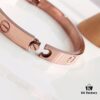 692fd1a399f2d84055c8a019 Top-Tier Cartier Love Bracelet Narrow Version with Screw Design, Heavyweight Recommendation, Proxy Purchase Edition with Screwdriver, Rose Gold Plated 925 Sterling Silver Micro-Inlay Craftsmanship