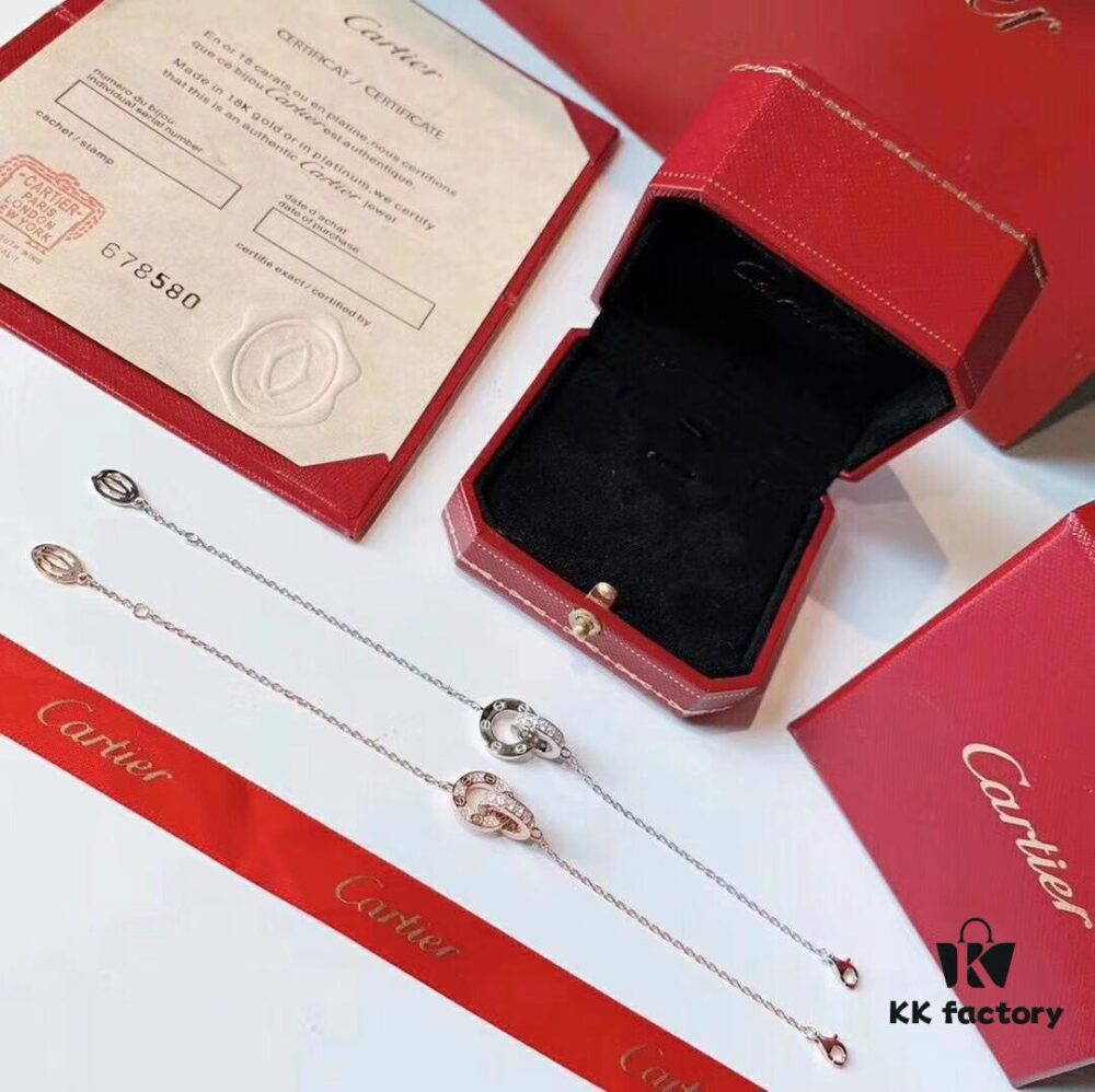 692fd1a499f2d84055c8a01d Cartier LOVE Collection Dual Full Diamond Double-Sided Bracelet, Large and Small Two-Ring Design, CNC Polished with Screw Detail, Premium German S925 Sterling Silver with Thick Gold Plating, Available in Rose Gold and Platinum Finish