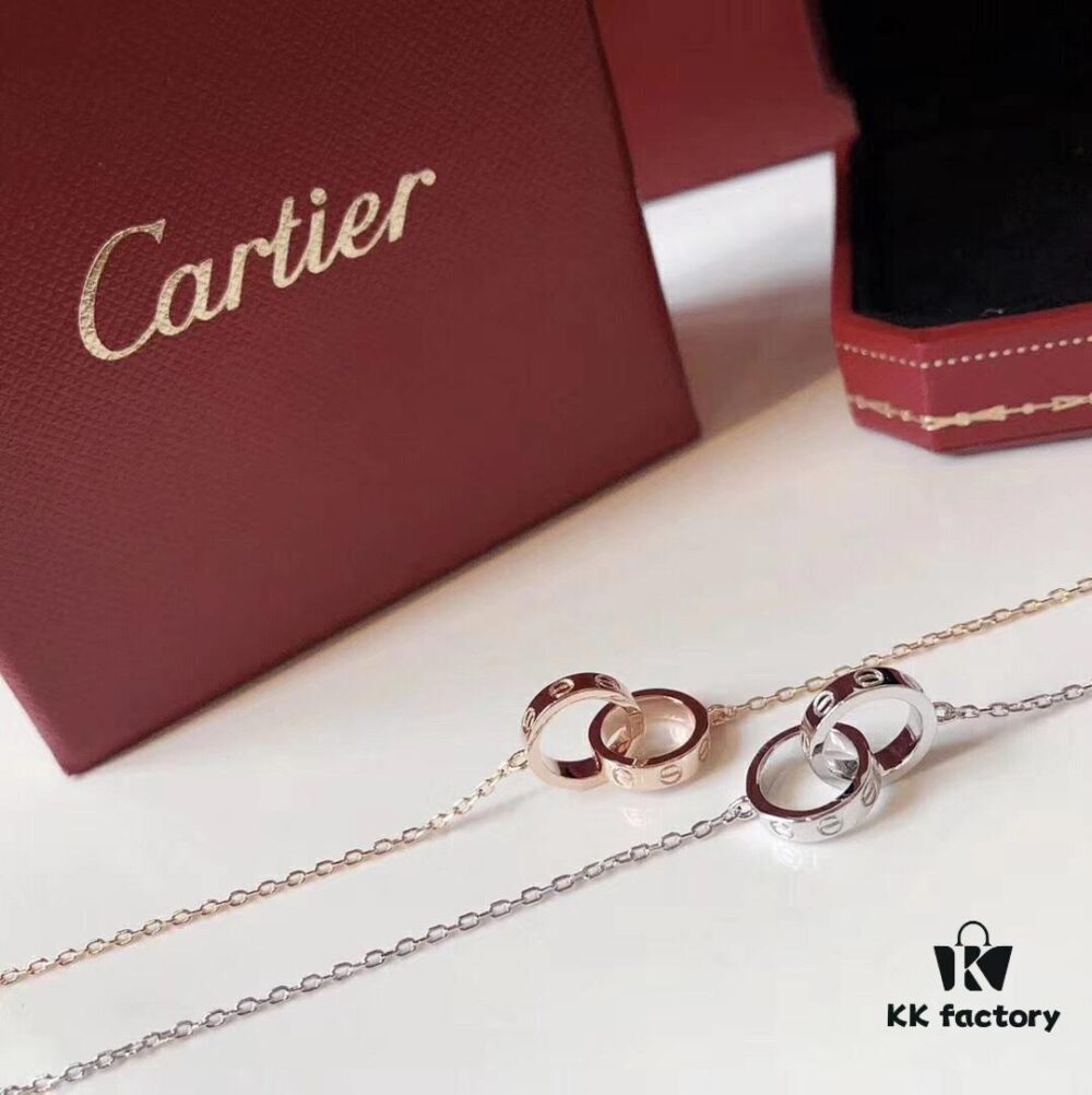 692fd1a699f2d84055c8a023 Cartier LOVE Series Screw Design Dual Ring Bracelet, High-End Custom Craftsmanship, Heavy-Duty S925 Silver Gold-Plated CNC Version, Classic and Timeless Design