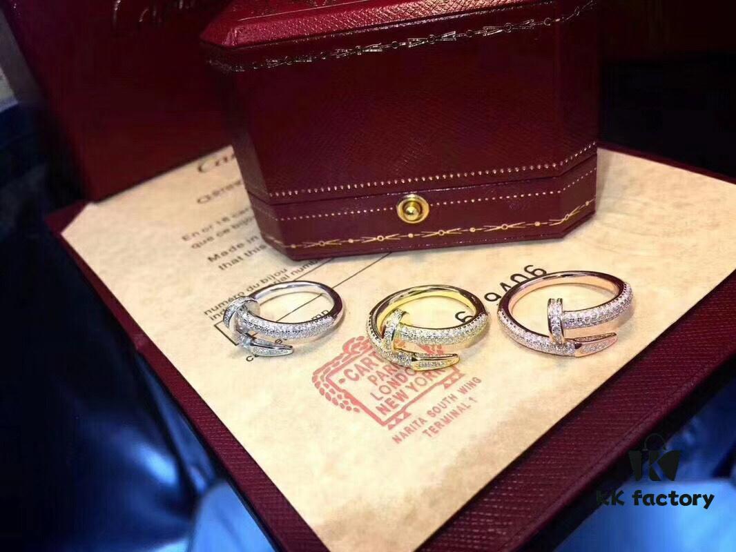 692fd1a999f2d84055c8a02b Cartier Juste un Clou Ring, New Arrival, 18K Gold Plated, Authentic Craftsmanship