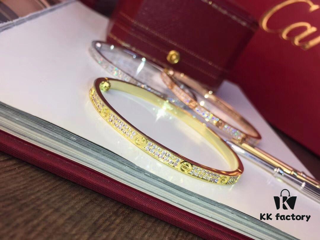 692fd1ac99f2d84055c8a033 High-End Custom Cartier-Style Slim Bangle Bracelet, Fully Paved with Diamonds, Exquisite Craftsmanship